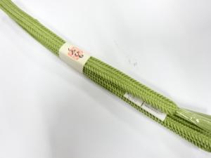 未使用品　正絹　手組帯締め
